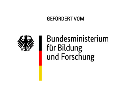 Logo des Bundesministeriums für Bildung und Forschung mit Bundesadler